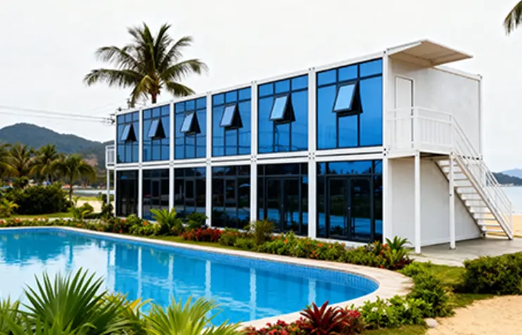 Đổi mới dẫn lối tương lai: Thế hệ nh&agrave; container th&ocirc;ng minh mới của Guxin Steel Structure đ&atilde; th&agrave;nh c&ocirc;ng xuất xưởng v&agrave; chuẩn bị được vận chuyển ra thị trường nước ngo&agrave;i.