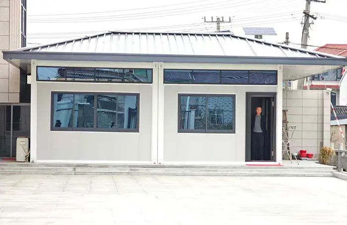 Nh&agrave; container c&oacute; thể gấp gọn