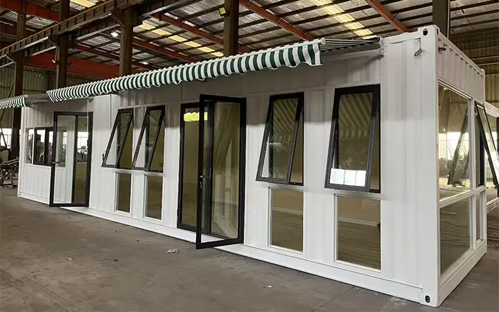 Nh&agrave; container c&oacute; thể mở rộng